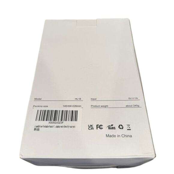 UseeShine Portable Neck Fan Bladeless Rechargeable 3-Speed Wearable Cooling Fan - Picture 3 of 4